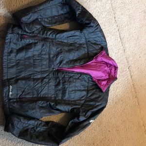Reversible Eddie Bauer synthetic pullover